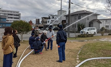 ポンプ訓練①
